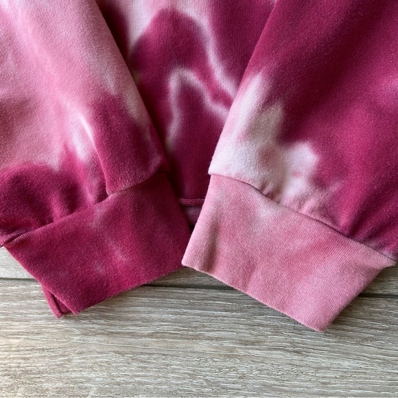 Treasure & Bond Tie Dye Dolman Sleeve Cropped Sweatshirt - Picture 7 of 16